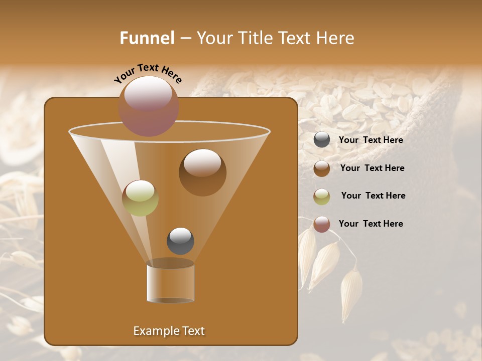 On White Oat Organic PowerPoint Template