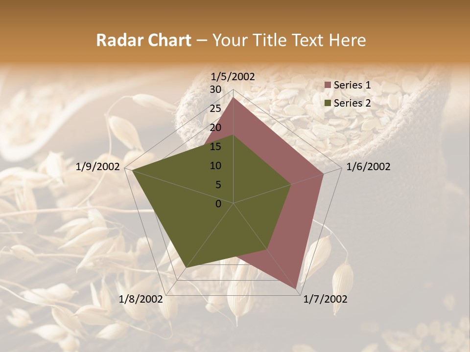 On White Oat Organic PowerPoint Template