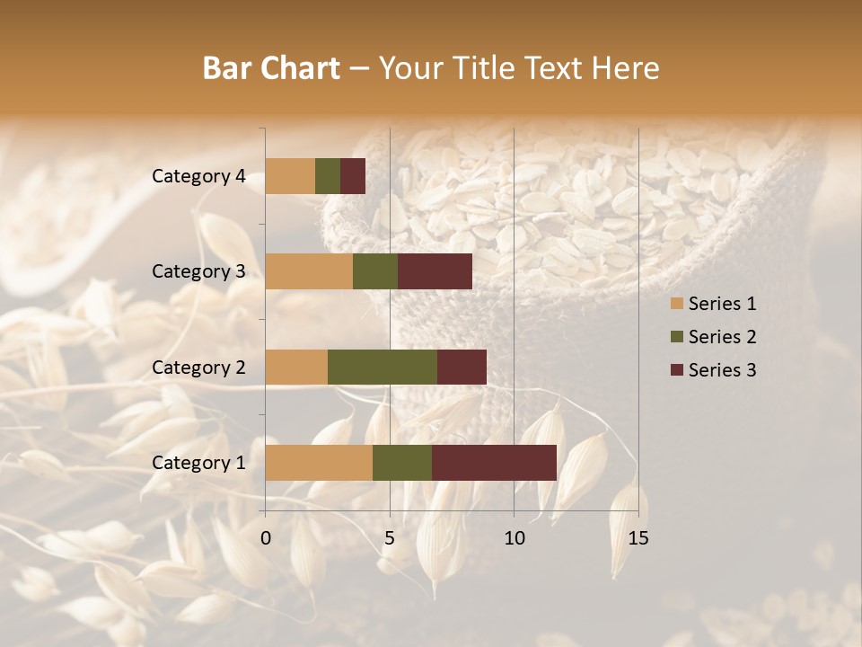 On White Oat Organic PowerPoint Template