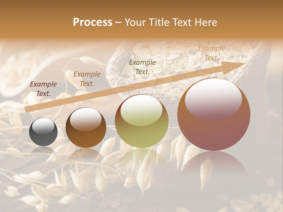 On White Oat Organic PowerPoint Template