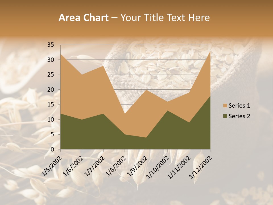 On White Oat Organic PowerPoint Template