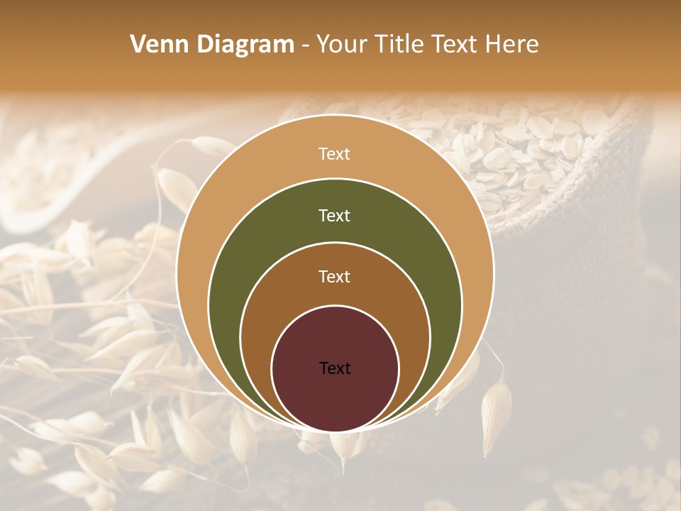 On White Oat Organic PowerPoint Template