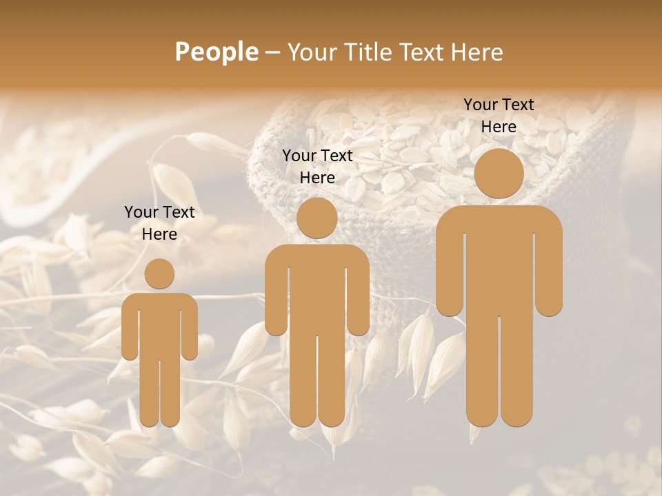 On White Oat Organic PowerPoint Template