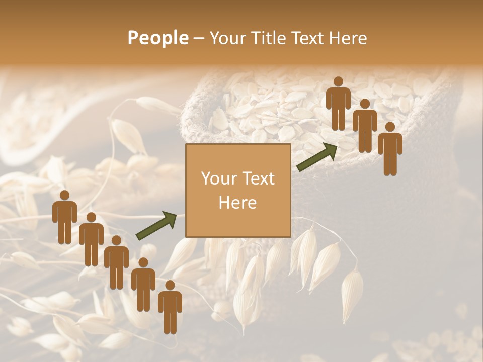 On White Oat Organic PowerPoint Template