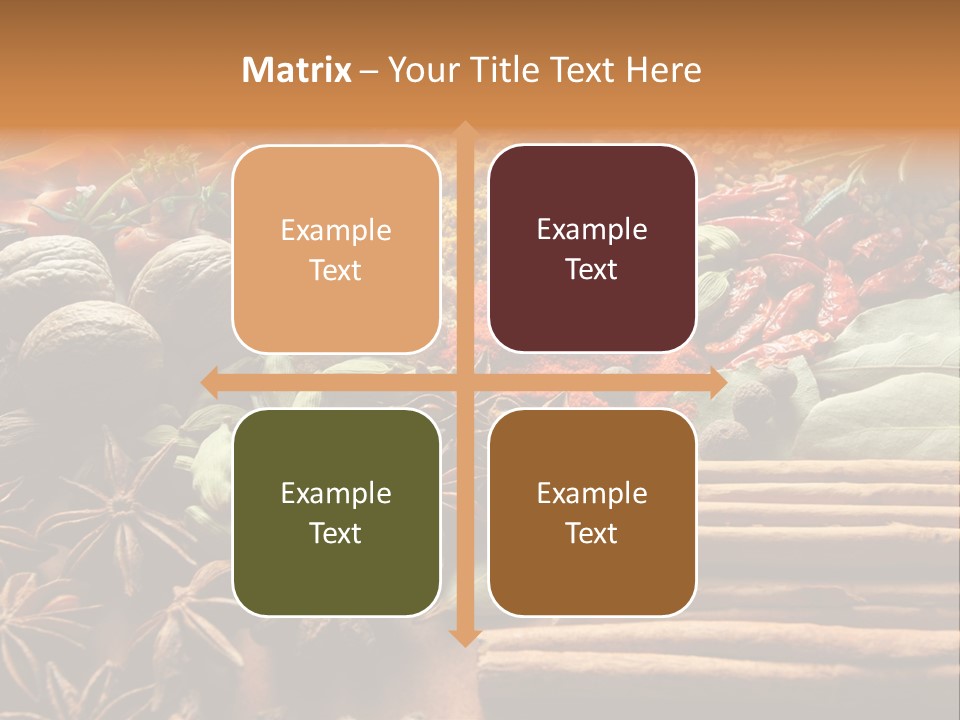 Season Recipe Spice PowerPoint Template