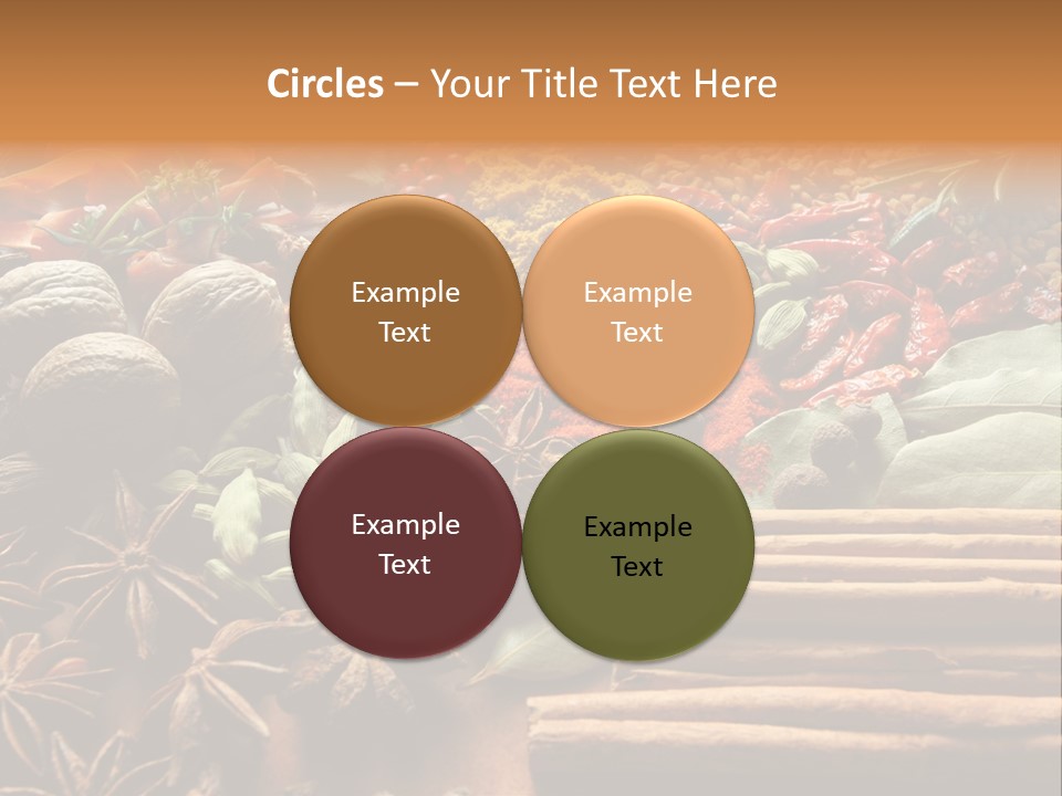 Season Recipe Spice PowerPoint Template