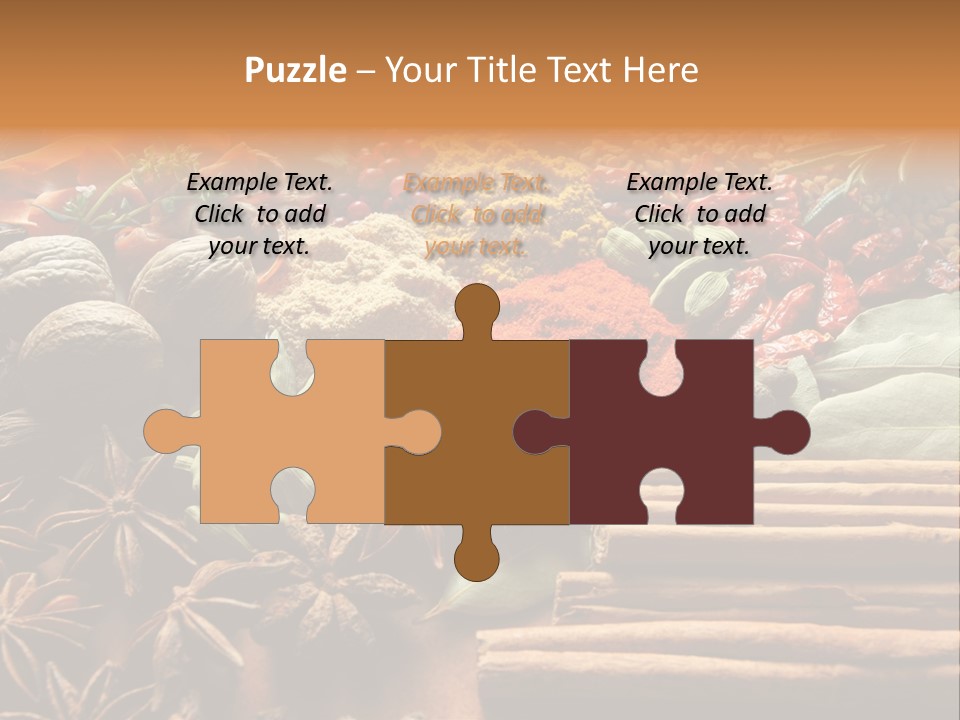 Season Recipe Spice PowerPoint Template