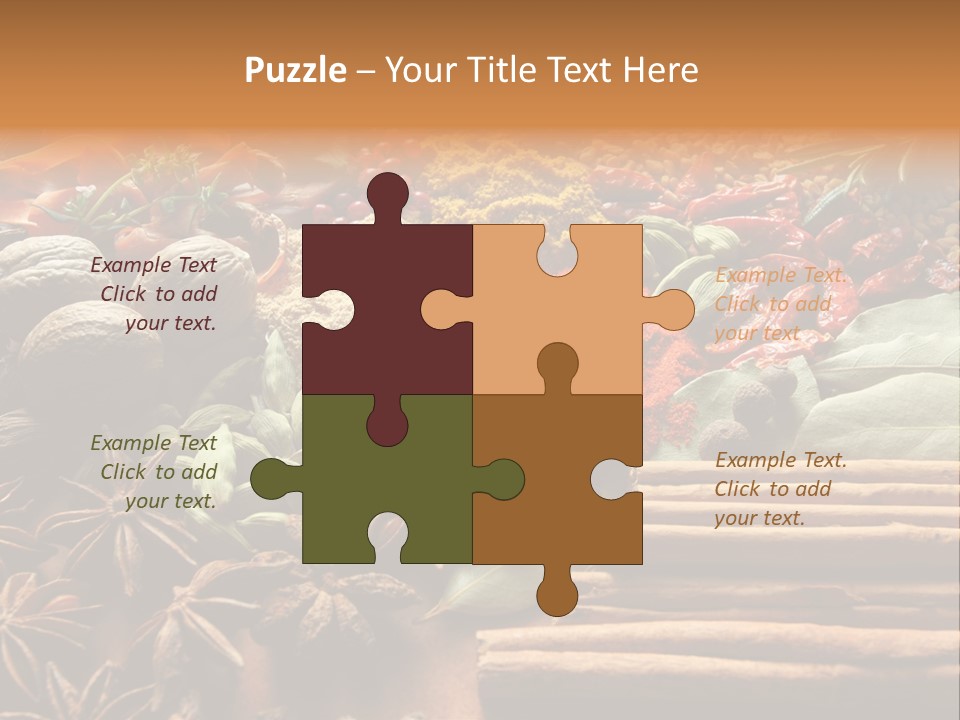 Season Recipe Spice PowerPoint Template