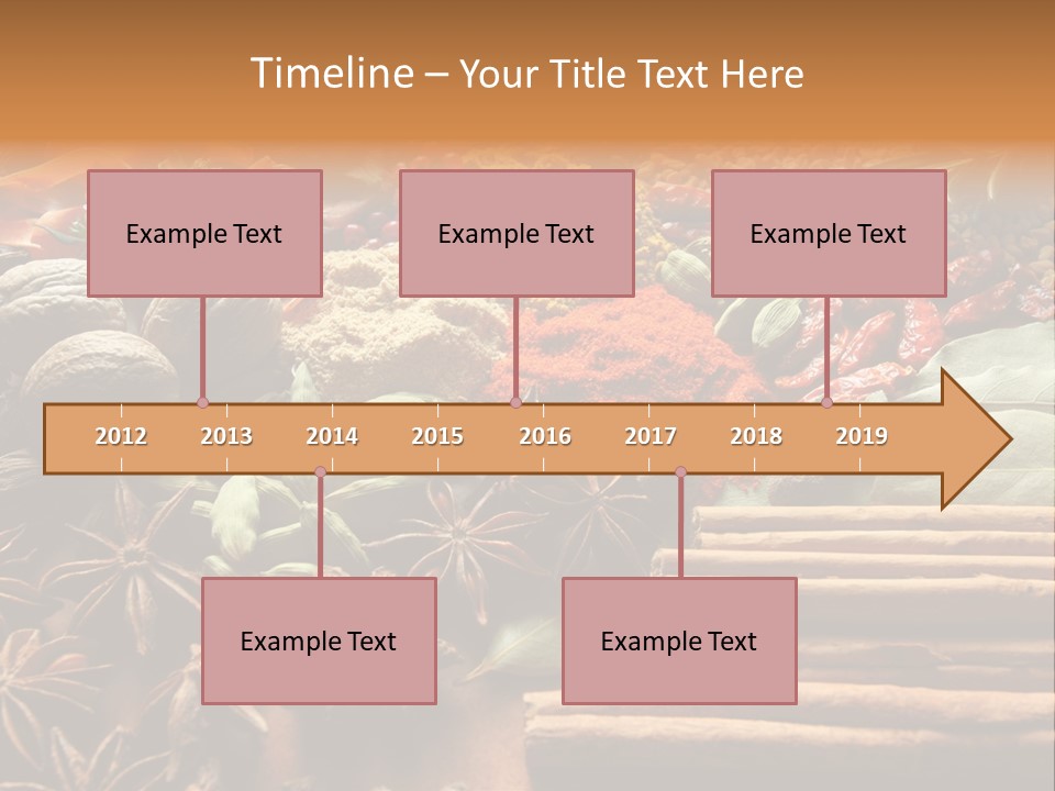 Season Recipe Spice PowerPoint Template