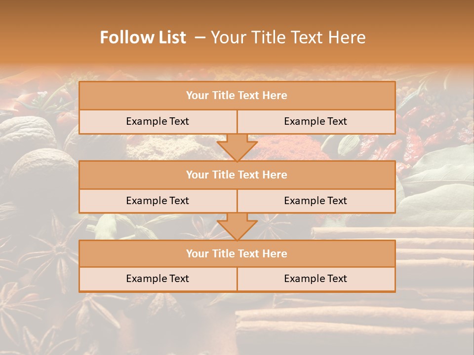 Season Recipe Spice PowerPoint Template