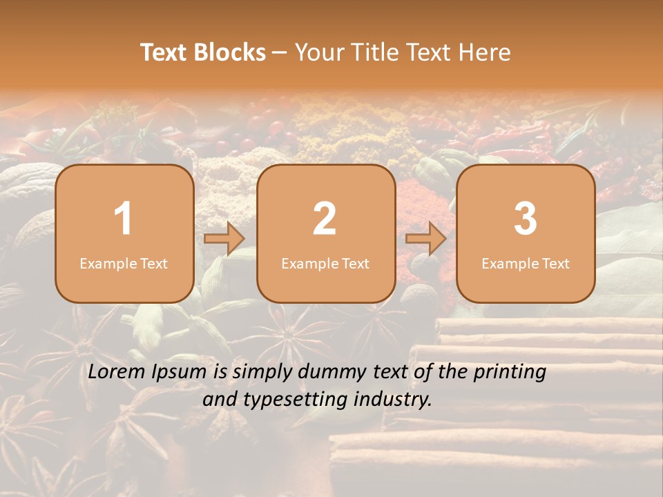 Season Recipe Spice PowerPoint Template