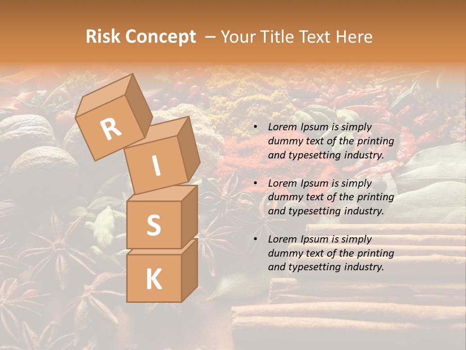 Season Recipe Spice PowerPoint Template