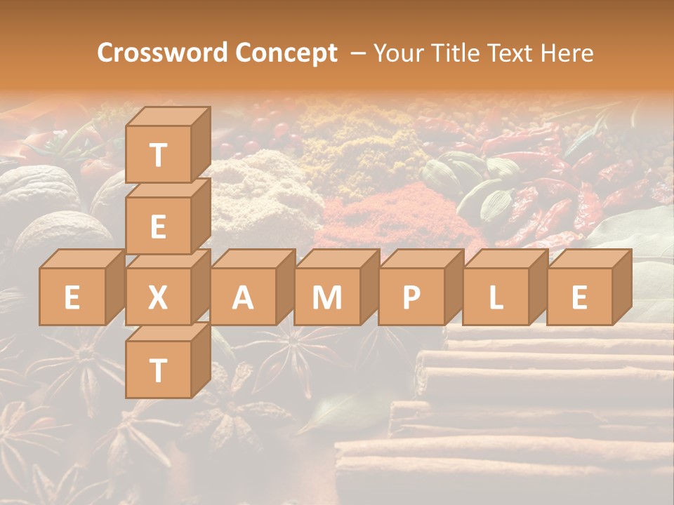 Season Recipe Spice PowerPoint Template