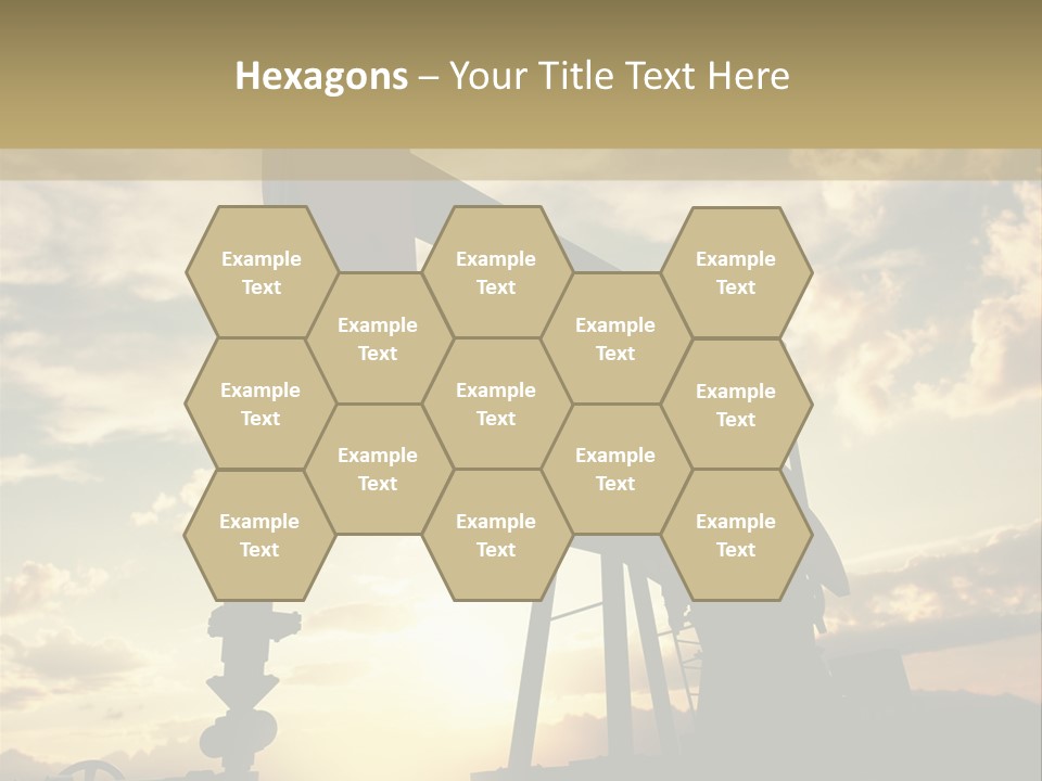 Black Environment Extract PowerPoint Template