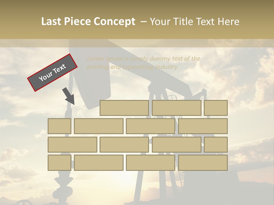 Black Environment Extract PowerPoint Template