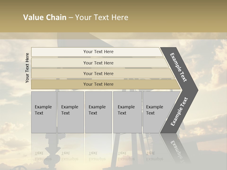 Black Environment Extract PowerPoint Template