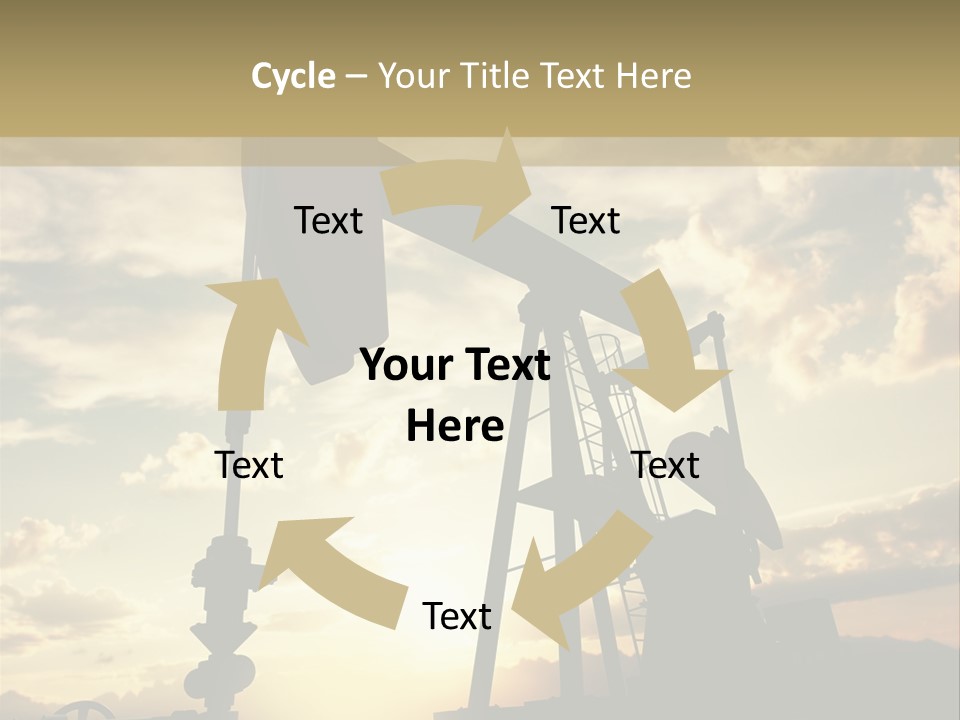 Black Environment Extract PowerPoint Template