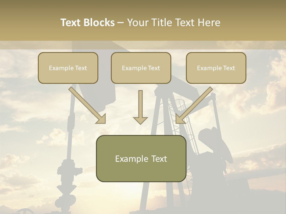 Black Environment Extract PowerPoint Template