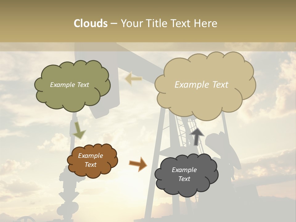 Black Environment Extract PowerPoint Template
