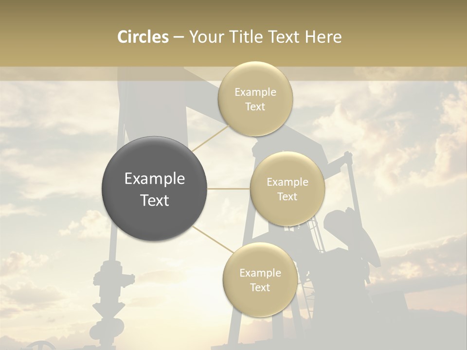Black Environment Extract PowerPoint Template