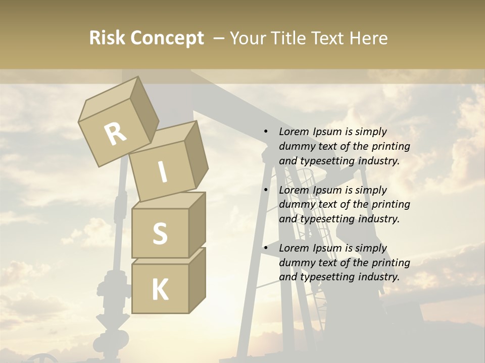 Black Environment Extract PowerPoint Template