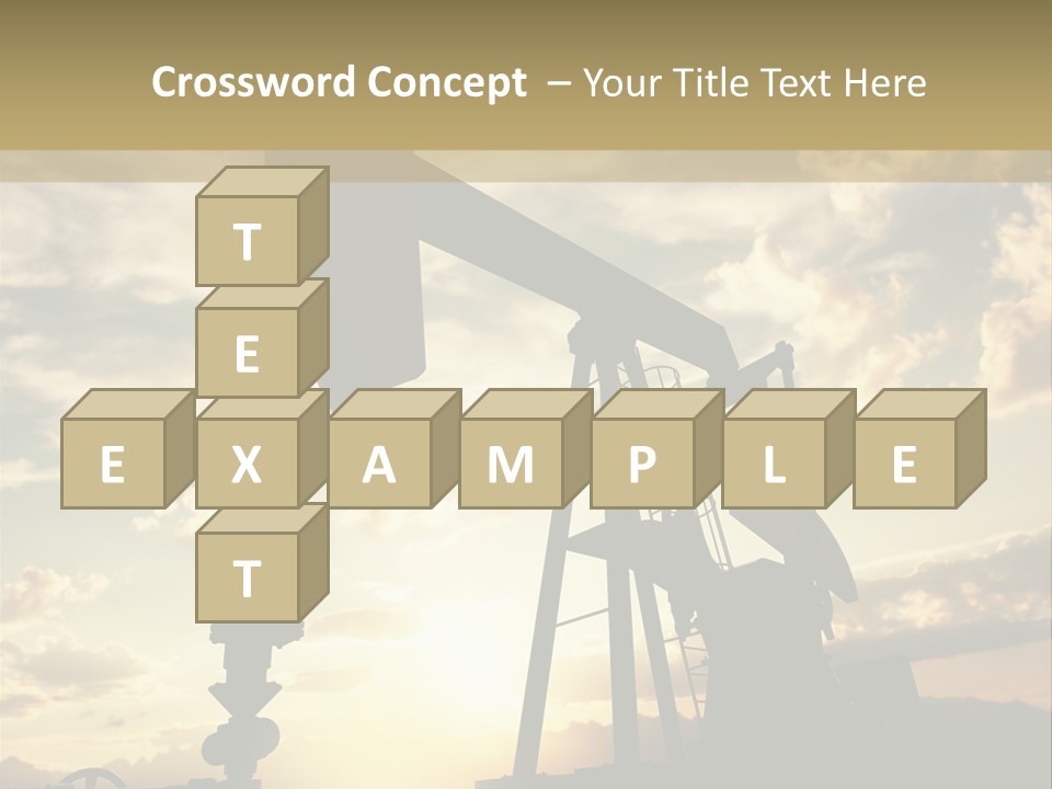 Black Environment Extract PowerPoint Template