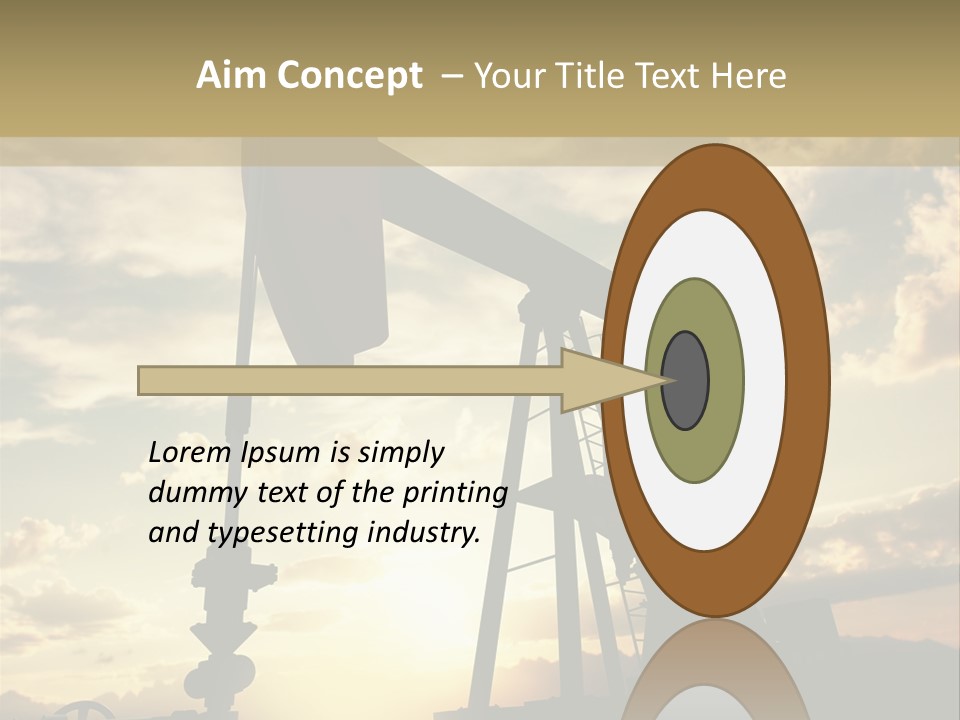 Black Environment Extract PowerPoint Template