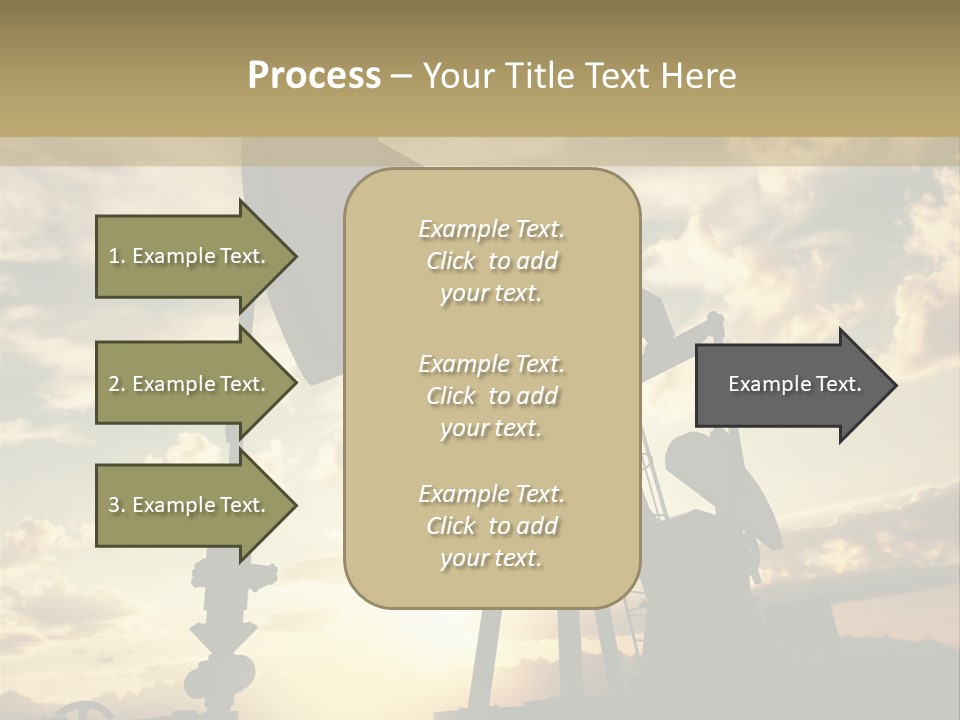 Black Environment Extract PowerPoint Template
