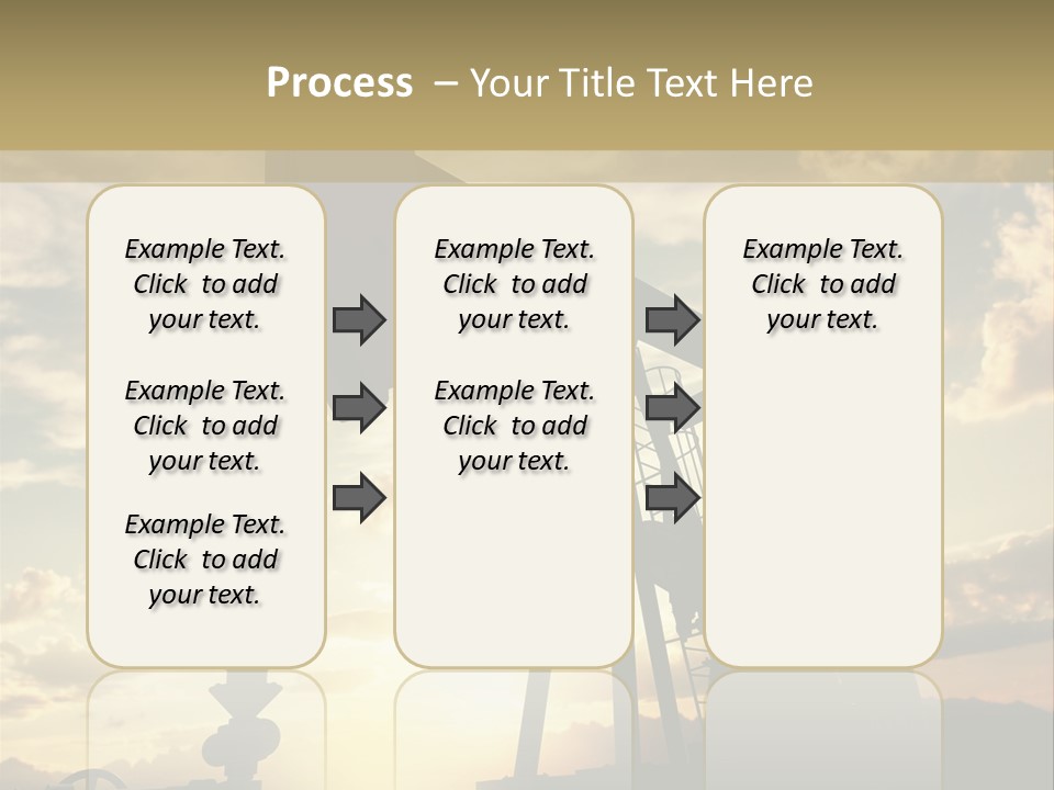 Black Environment Extract PowerPoint Template