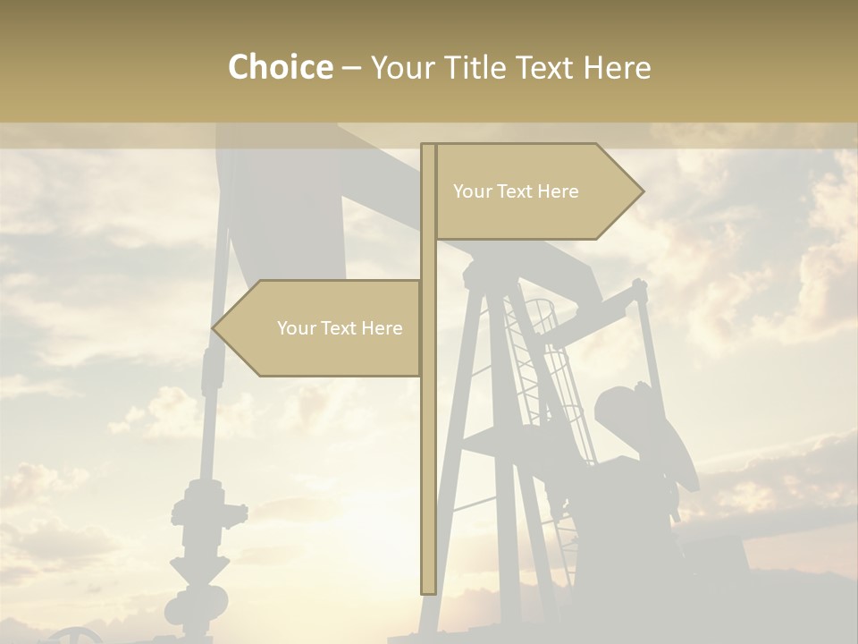 Black Environment Extract PowerPoint Template