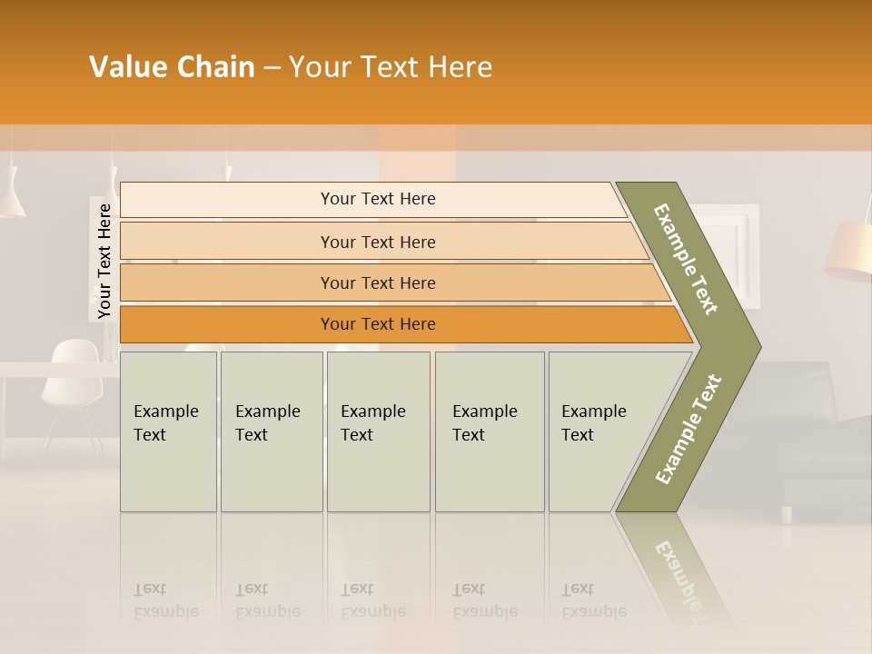 Lounge Floor Horizontal PowerPoint Template