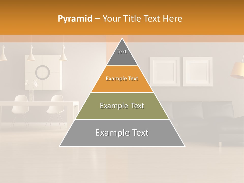 Lounge Floor Horizontal PowerPoint Template