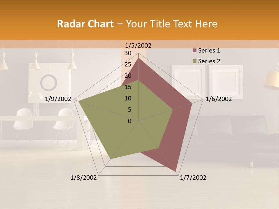 Lounge Floor Horizontal PowerPoint Template