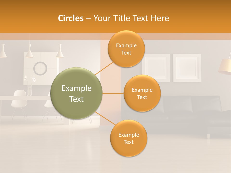 Lounge Floor Horizontal PowerPoint Template