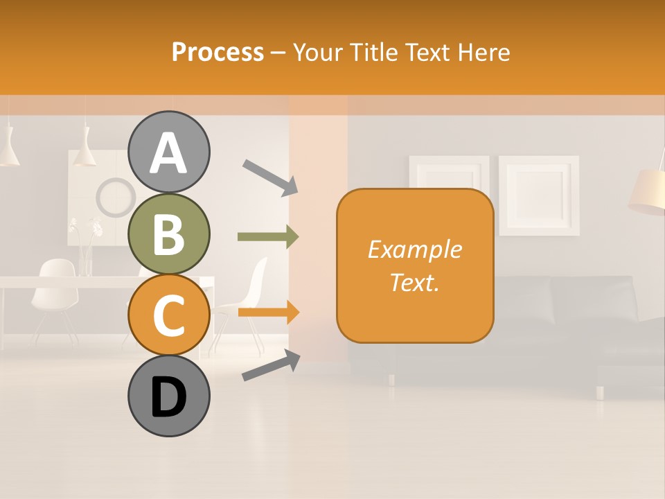 Lounge Floor Horizontal PowerPoint Template