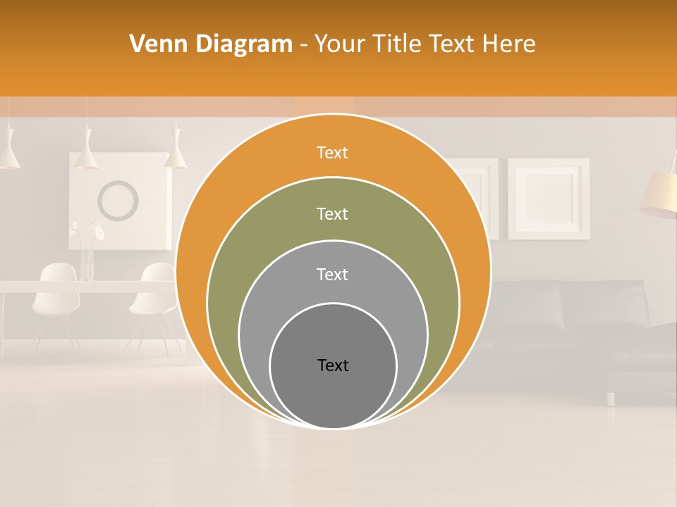 Lounge Floor Horizontal PowerPoint Template