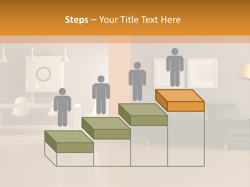 Lounge Floor Horizontal PowerPoint Template