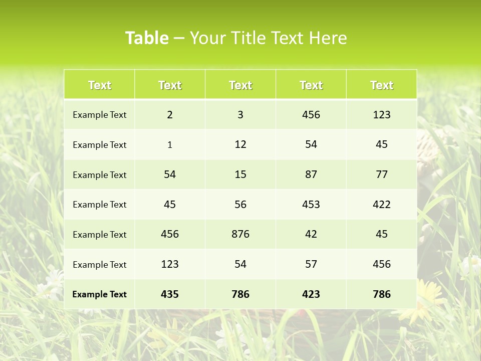 Relaxation Delicious Still PowerPoint Template