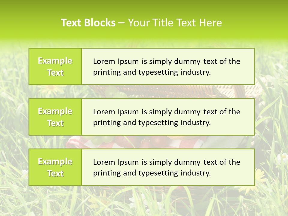 Relaxation Delicious Still PowerPoint Template