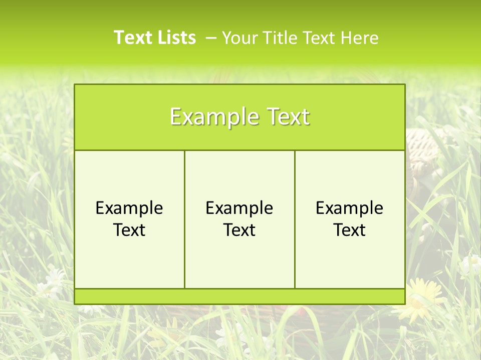 Relaxation Delicious Still PowerPoint Template