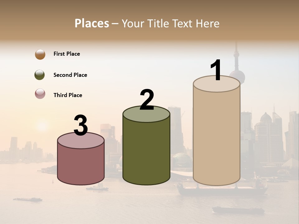 Oriental Central Structure PowerPoint Template