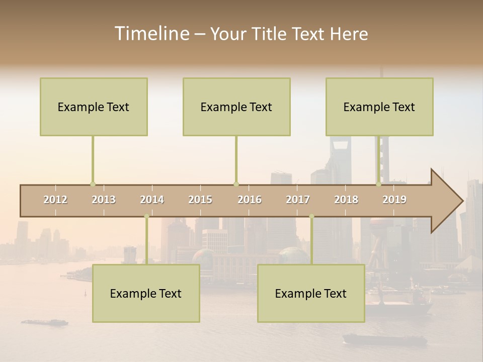 Oriental Central Structure PowerPoint Template