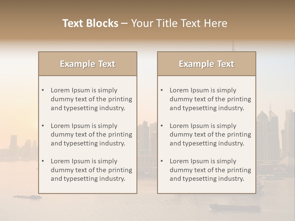 Oriental Central Structure PowerPoint Template