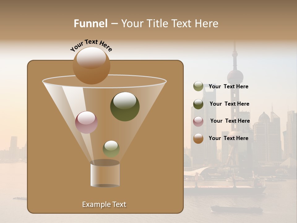 Oriental Central Structure PowerPoint Template