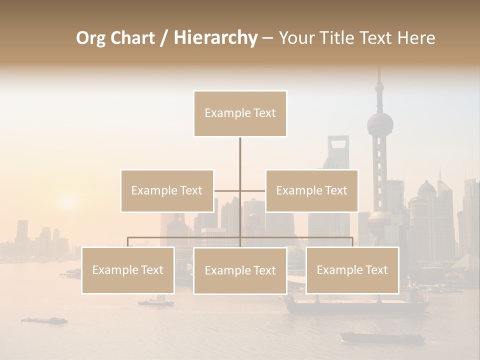 Oriental Central Structure PowerPoint Template