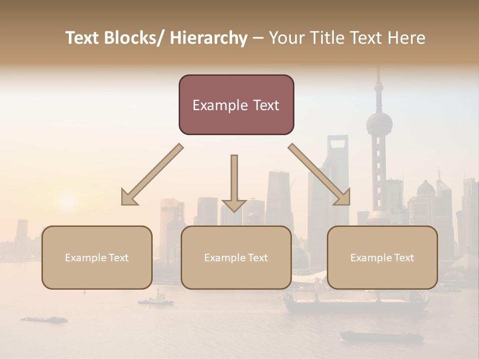 Oriental Central Structure PowerPoint Template