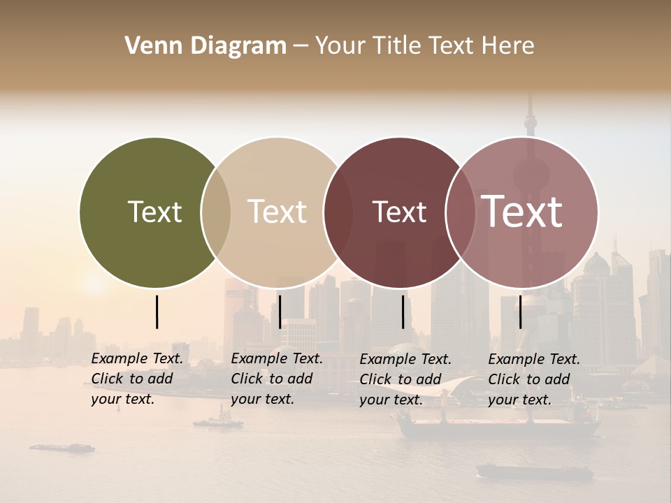 Oriental Central Structure PowerPoint Template