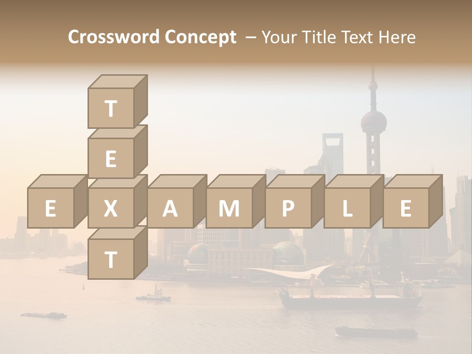 Oriental Central Structure PowerPoint Template