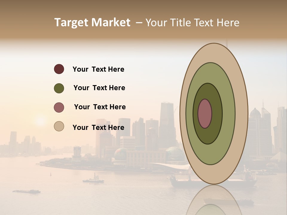 Oriental Central Structure PowerPoint Template