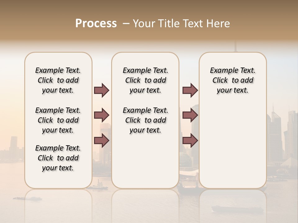 Oriental Central Structure PowerPoint Template